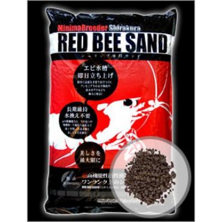 Shirakura Red Bee Sand 8 kg Bodensubstrat speziell fr Bienengarnelen